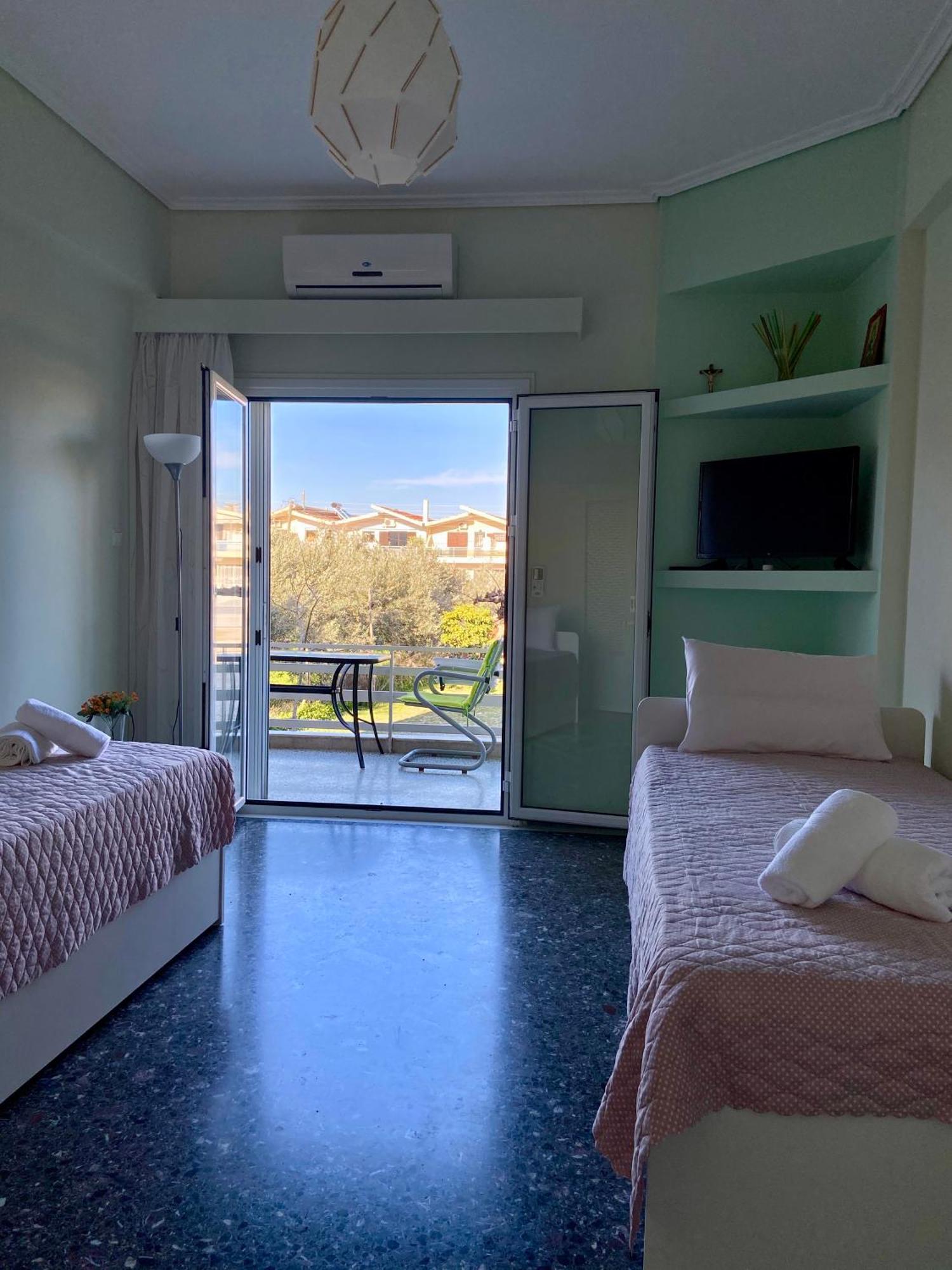 Mpanos Sea Apartment 1 Loutrá Oraías Elénis Eksteriør bilde